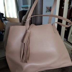 NWOT Boutique Blush Pink Everyday Purse